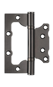 Петля накладная без врезки универсальная 200-2B 100x75x2.5 GR (графит)