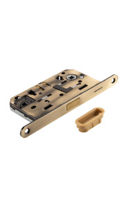 Защёлка врезная магнитная сантехническая ADDEN BAU WC-5096 MAG BRONZE (цвет БРОНЗА)