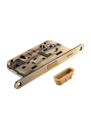Защёлка врезная магнитная сантехническая ADDEN BAU WC-5096 MAG BRONZE (цвет БРОНЗА)