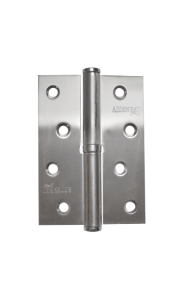 Петля дверная разъемная ADDEN BAU. 100X75X2.5 LEFT MATTE SATIN CHROME (цвет МАТОВЫЙ ХРОМ)