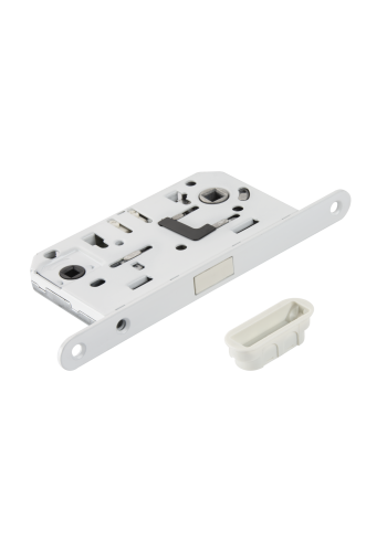 Защёлка врезная магнитная сантехническая ADDEN BAU WC-5096 MAG WHITE (цвет БЕЛЫЙ)